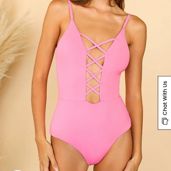 Dippin' Daisy's Other - Dippin Daisy Hot Pink One Piece
